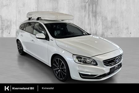 Volvo V60 D6 288HK AWD TWIN ENGINE Summum/Ryggekamera/Dab/Skinn