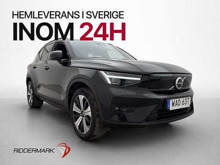 Volvo XC40 Recharge Single Motor Plus Värmare Kamera CarPlay Nav MOMS