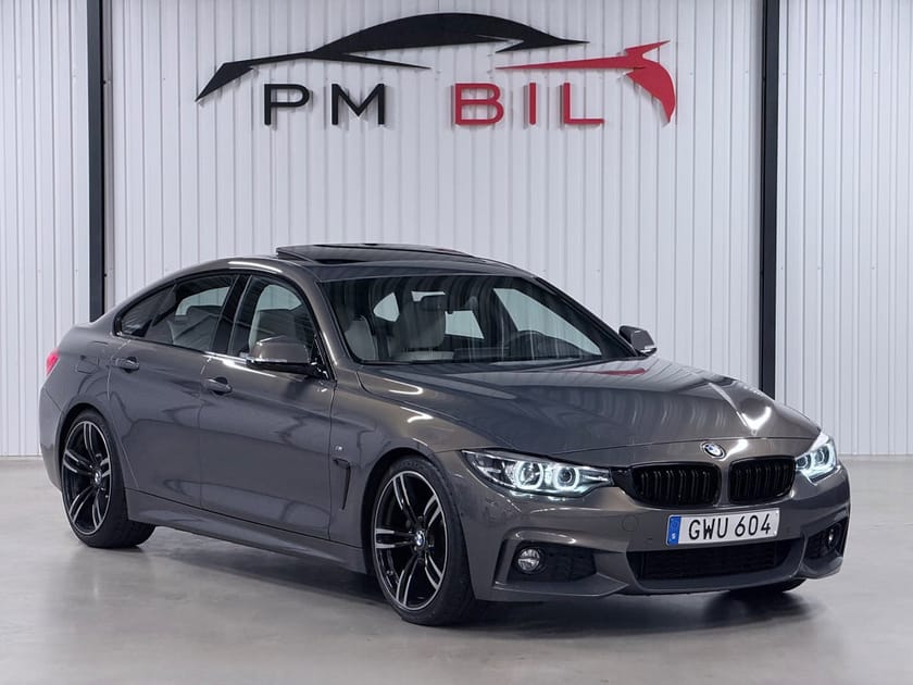 Bild 2 av BMW 430i xDrive Gran Coupé M-Sport Individual Sportavgas Soltak