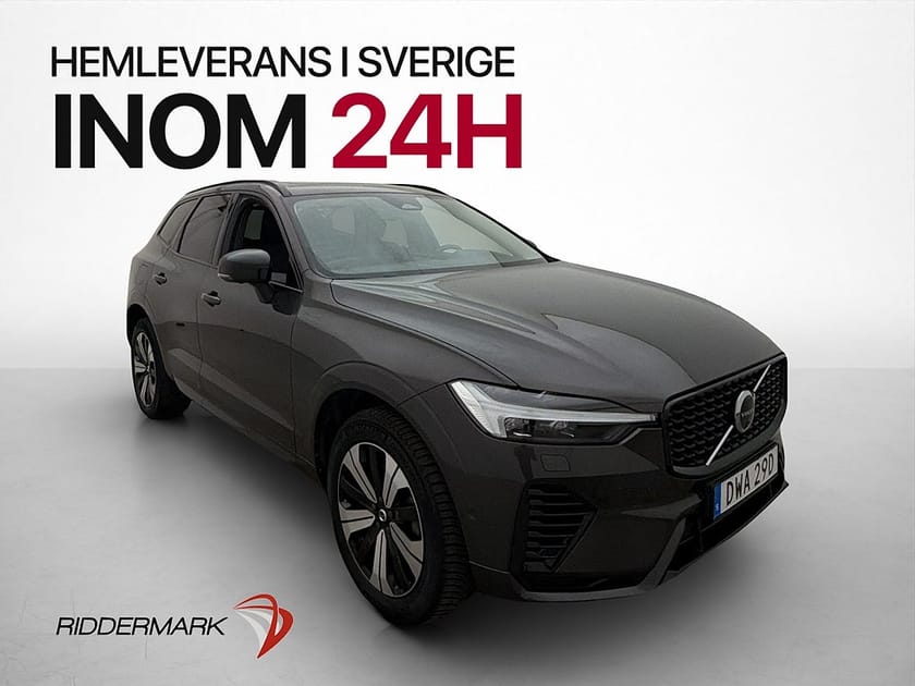 Bild 1 av Volvo XC60 T6 AWD Plus Dark Pano Värm 360° Dragkrok Skinn