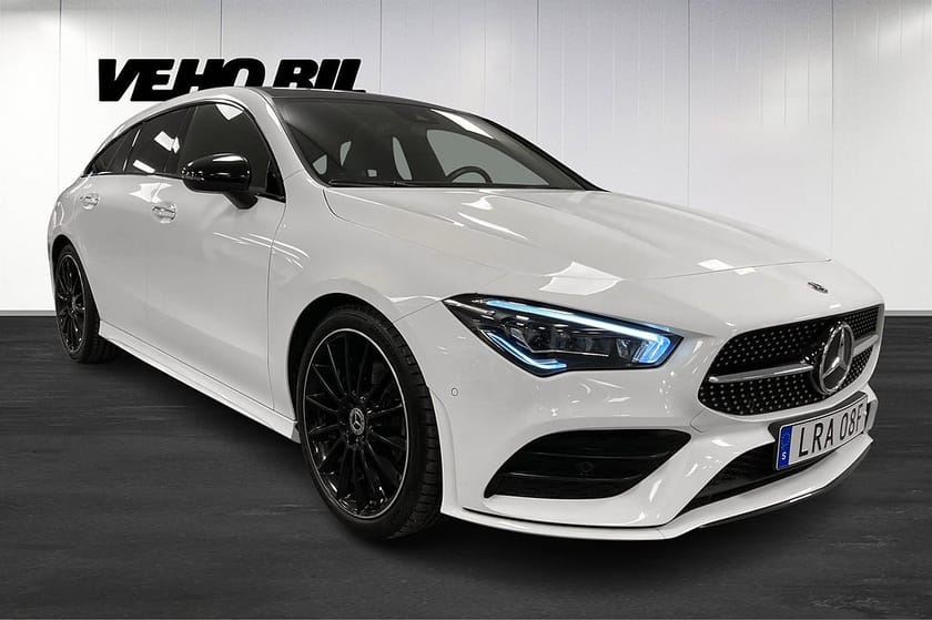 Bild 2 av Mercedes-Benz CLA 200 d Shooting Brake SB AMG Premium Plus Nightpack Drag Pano Kamera