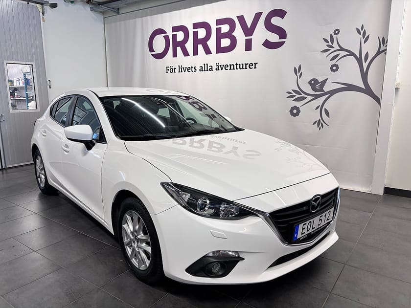 Bild 1 av Mazda 3 Sport 2.0 SKYACTIV-G Core 120Hk 1ägare Drag V-hjul ACC