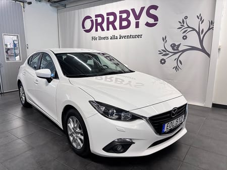 Mazda 3 Sport 2.0 SKYACTIV-G Core 120Hk 1ägare Drag V-hjul ACC