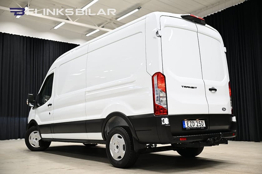 Bild 4 av Ford Transit 350 2.0 165HK Automat|Facelift|LED|Drag|Värmare|Nybil