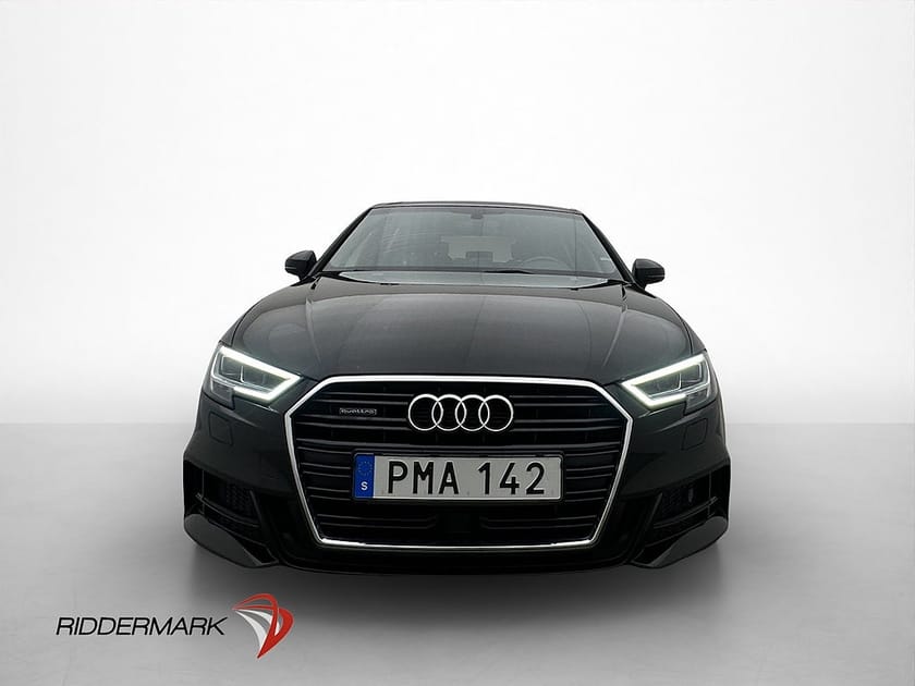 Bild 2 av Audi A3 Sportback 2.0 TFSI Q S-Line Halvskinn Sportratt Adpt-fart Drag