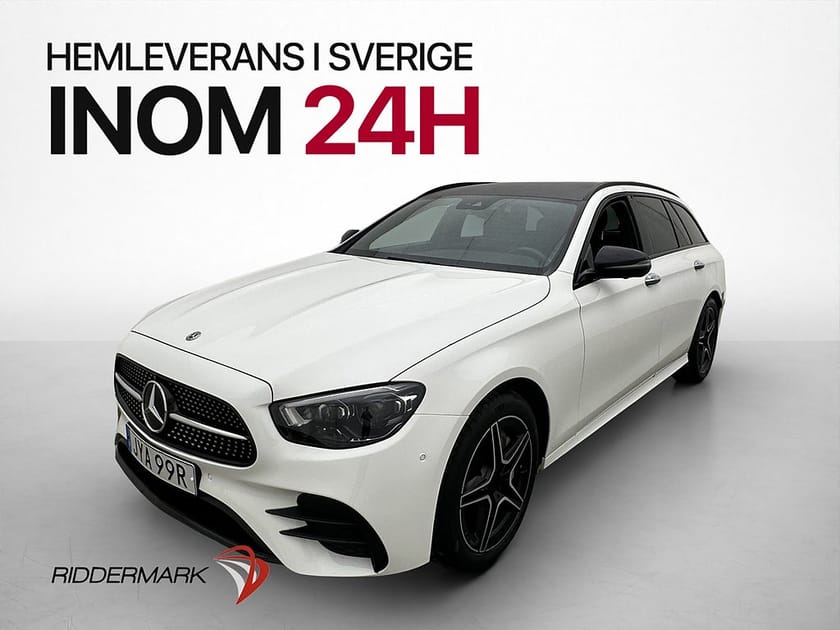 Bild 3 av Mercedes-Benz E 300 T e 320hk AMG Wide 360° P-Värmare Drag