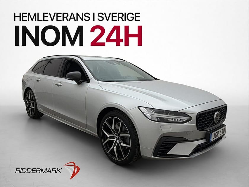 Bild 1 av Volvo V90 T8 AWD 392hk R-Design HuD H/K Pano Drag BLIS