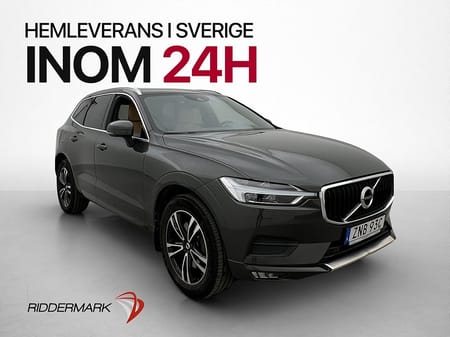Volvo XC60 B4 AWD 197hk Momentum Skinn H/K Värm Drag Kamera