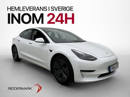 Tesla Model 3 Long Range AWD 498hk Pano Skinn B-Kamera AP