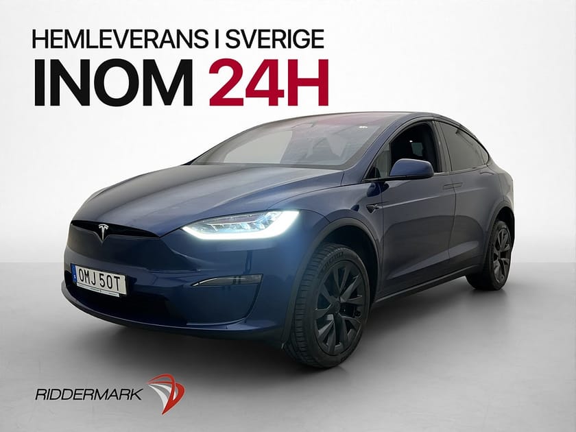 Bild 3 av Tesla Model X AWD Autopilot YOKE  Soft Close Dragkrok MOMS