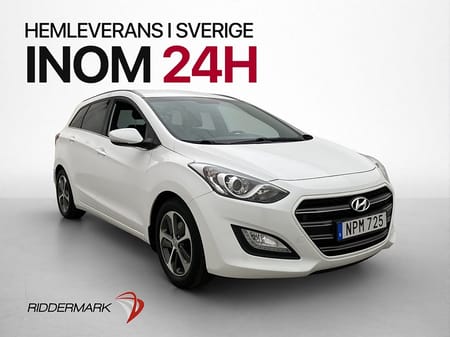 Hyundai i30 Kombi 1.6 GDI Comfort M/K-Värmare Drag Sensorer