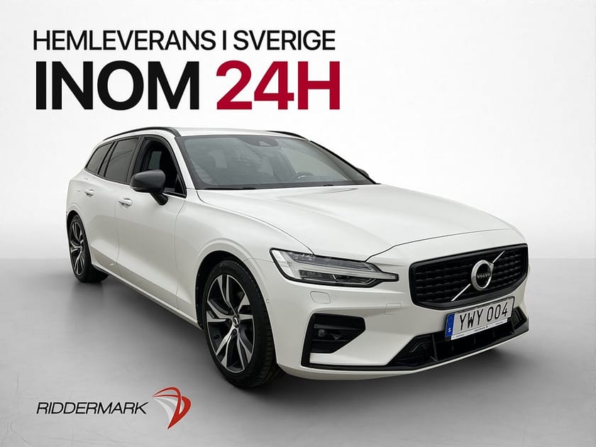 Bild 1 av Volvo V60 D4 AWD R-Design Värmare HuD Skinn Kamera Drag