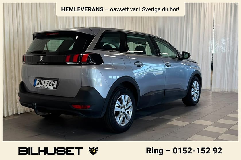 Bild 3 av Peugeot 5008 1.2 PureTech 130 EAT Drag A-Farthållare 7-sits