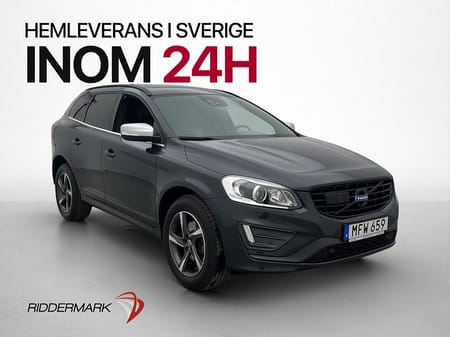 Volvo XC60 D4 AWD R Design Pano Värmare P-senorer