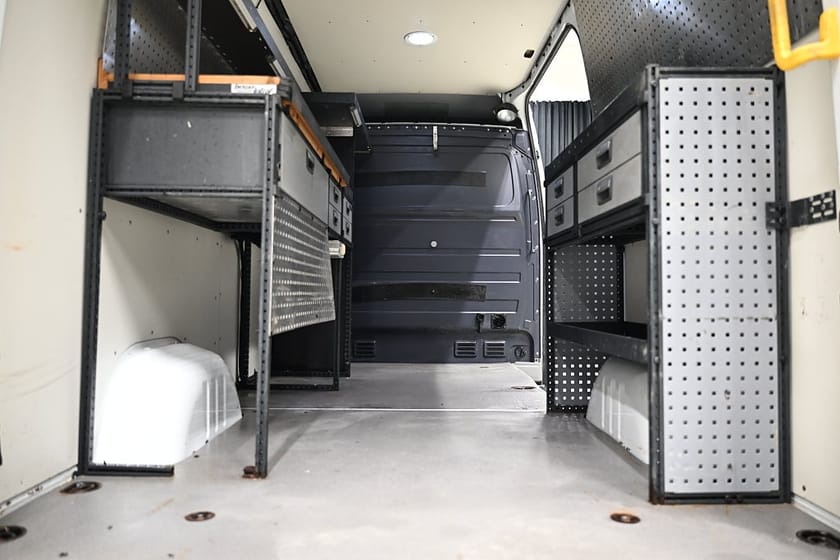 Bild 4 av Mercedes-Benz Sprinter 316 CDI 4x4 Skåpbil 163HK Automat|Inredd|Uppvärmt-skåp|Leasbar