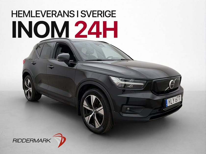 Bild 1 av Volvo XC40 Recharge Twin 408hk Plus Värmare Kamera Navi Drag MOMS
