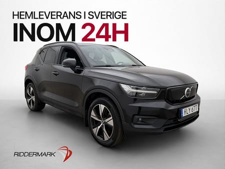 Volvo XC40 Recharge Twin 408hk Plus Värmare Kamera Navi Drag MOMS