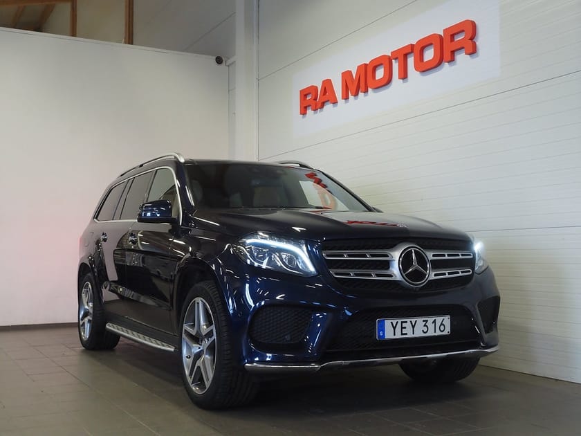 Bild 1 av Mercedes-Benz GLS 350 d 4MATIC 258hk AMG |7-sits|Drag|D-värm|Pano|
