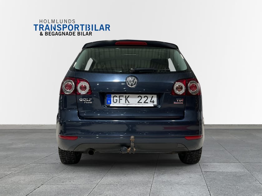 Bild 4 av Volkswagen Golf Plus 1.6 TDI DSG (105HK) V-Hjul