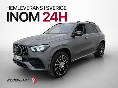 Mercedes-Benz GLE 350 de 4MATIC 320hk AMG Line Pano Burm Luft Drag