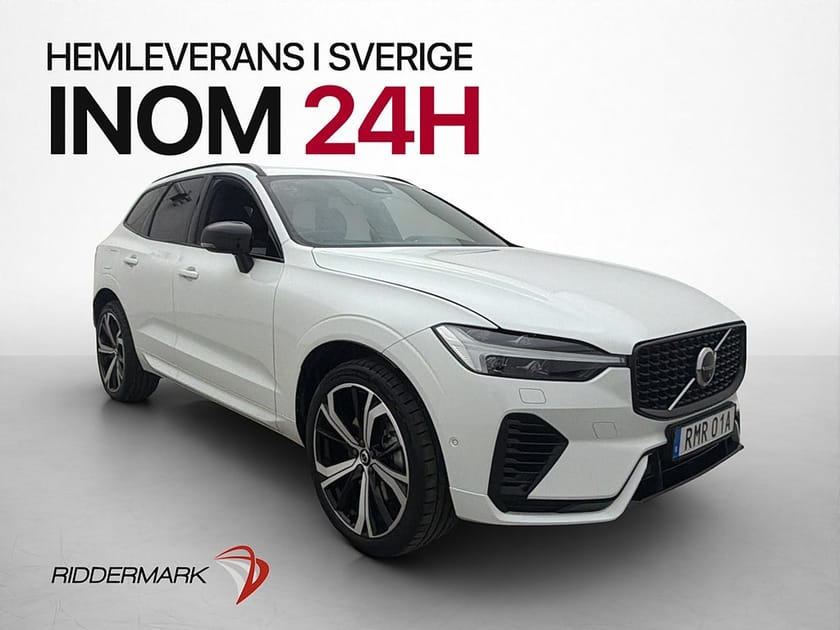 Bild 1 av Volvo XC60 T6 AWD Plus Dark Drag Värmare Pano 360° Skinn H/K