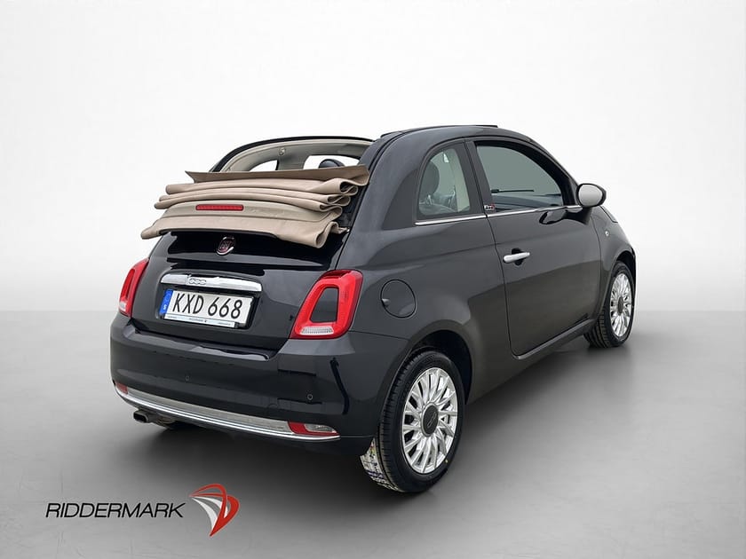 Bild 5 av Fiat 500C Lounge 1 Brukare Bluetooth 448kr Skatt 0,49L/mil