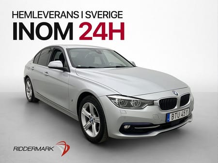BMW 330e Sedan 252hk Sport line Hifi Kamera Navi Dragkrok