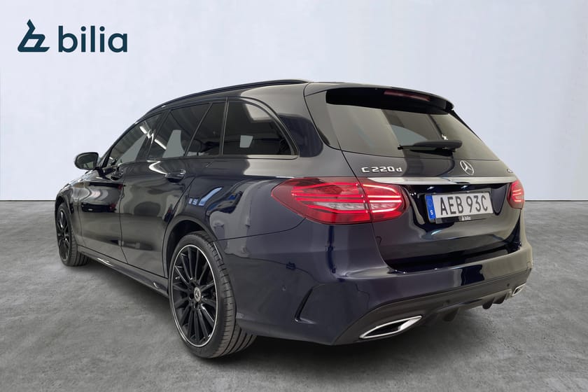 Bild 3 av Mercedes-Benz C 220 T d 4MATIC AMG Night Edition / Drag / D-värm