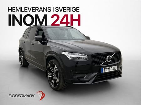 Volvo XC90 7 Säten T8 AWD R-Design 7-Sits Pano B&W 360° Värmare Drag