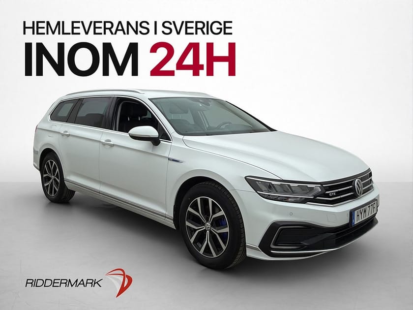 Bild 1 av Volkswagen Passat Sportscombi GTE 1.4 TSI Kamera Värmare Navi Drag LED
