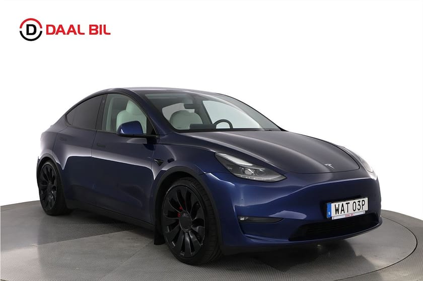 Bild 3 av Tesla Model Y Performance AWD 77 kWh 534HK DRAG P-VÄRM AUTOPILOT