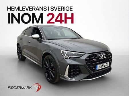 Audi RS Q3 Sportback RSQ3 400hk En-Brukare Matrix M&K-Värmare Drag