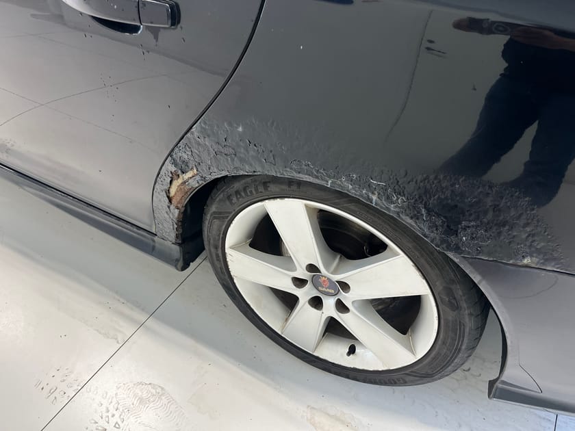 Bild 4 av Saab 9-3 SportSedan 2.0t BioPower Går fint, rost finns