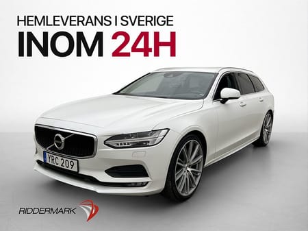 Volvo V90 D4 AWD Momentum Skinn Värmare Kamera Navi Drag