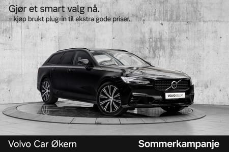 Volvo V90 T6 AWD Plug In Hybrid Ultra Dark 350Hk. Topputstyrt!