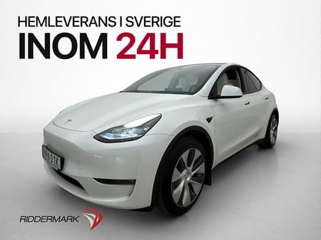 Tesla Model Y Long Range AWD Ljus Interiör Drag Pano Kamera