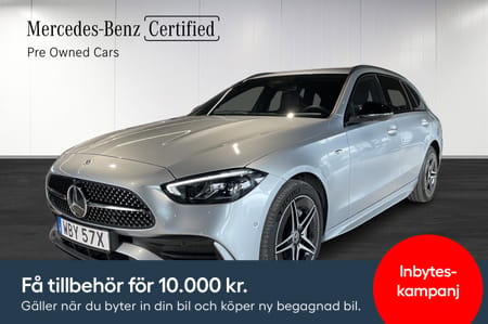 Mercedes-Benz C 300 T de 4MATIC AMG Line/Vinterhjul/Keyless/Moms