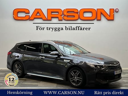 Kia Optima Sport Wagon Plug-in Hybrid Pano H/K Carplay Värmare