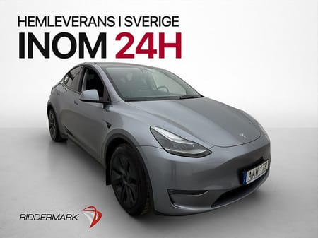 Tesla Model Y Long Range AWD Dragkrok Rattvärme Svensksåld