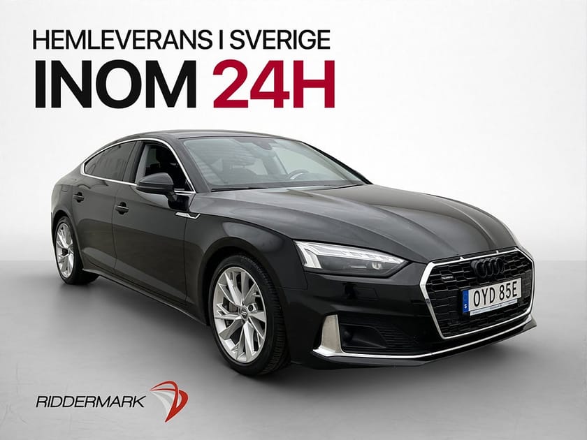 Bild 3 av Audi A5 Sportback 45 TFSI quattro Q Proline Värmare Drag Kamera