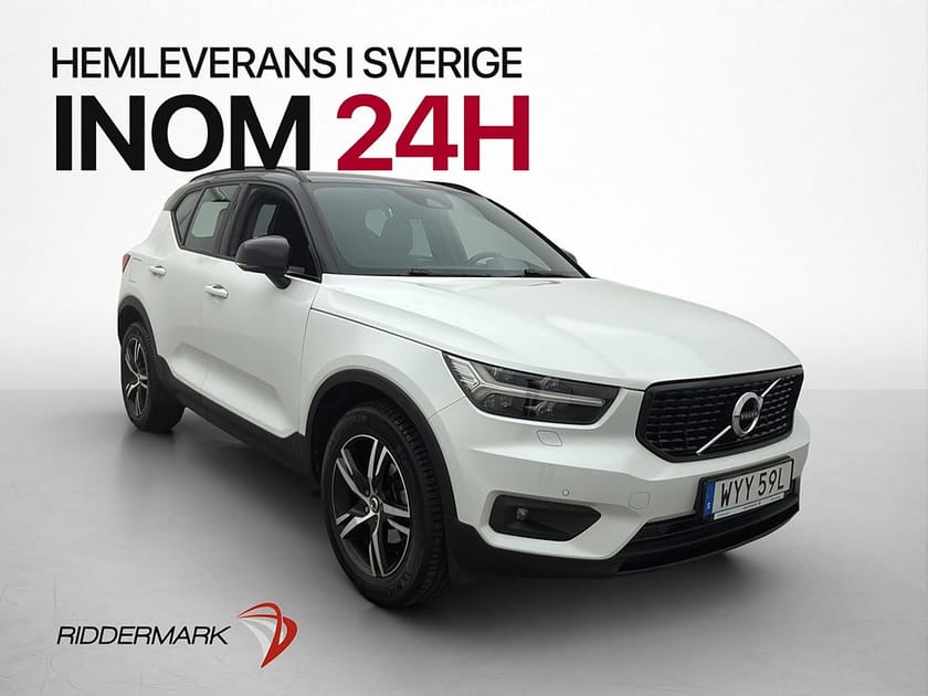 Bild 1 av Volvo XC40 T3 163hk R-Design Värmare Kamera CarPlay Adaptiv