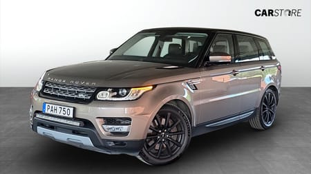 Land Rover Range Rover Sport 3.0 SDV6 4WD HSE Skinn B-kamera Drag Luftfjädring