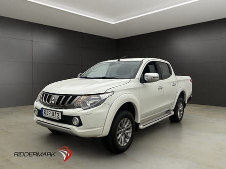 Mitsubishi L200 Dubbelhytt 181hk 4WD Dragkrok B-Kamera Farthållare Moms
