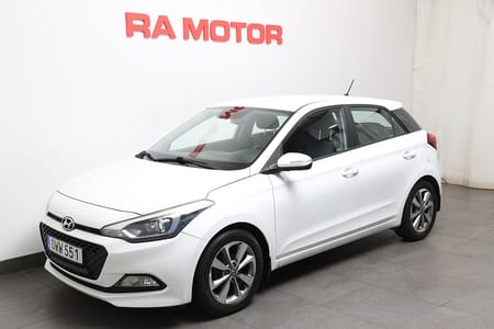 Hyundai i20 1,4 100hk Premium 5D Motorv Extraljusramp