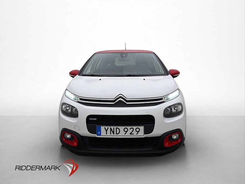 Bild 2 av Citroën C3 PureTech 82hk Feel P-Sensorer CarPlay Farthållare