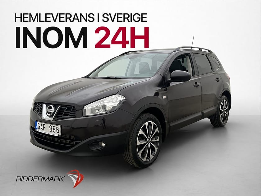 Bild 1 av Nissan Qashqai+2 1.6 dCi 7-sits Pano 360° Navi Drag 130hk