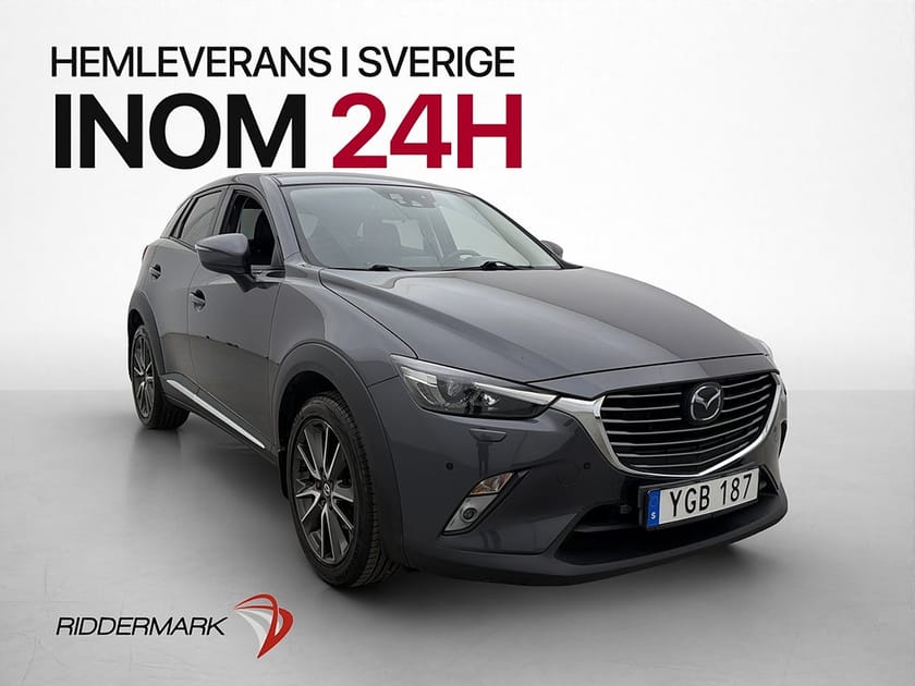 Bild 1 av Mazda CX-3 2.0 SKYACTIV-G AWD 150hk HuD Drag Kamera  BOSE