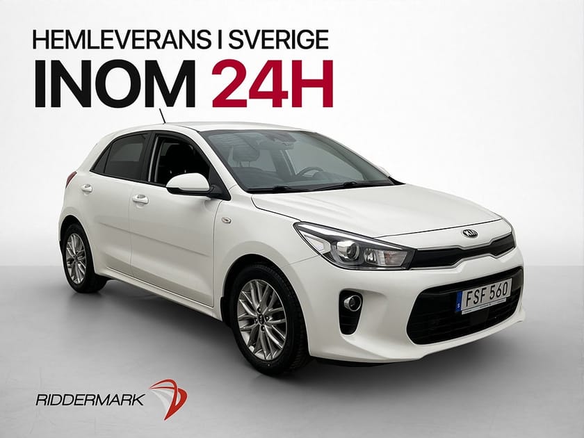 Bild 1 av Kia Rio 1.2 CVVT 84hk GLS Kamera Rattvärme ISOFIX CarPlay