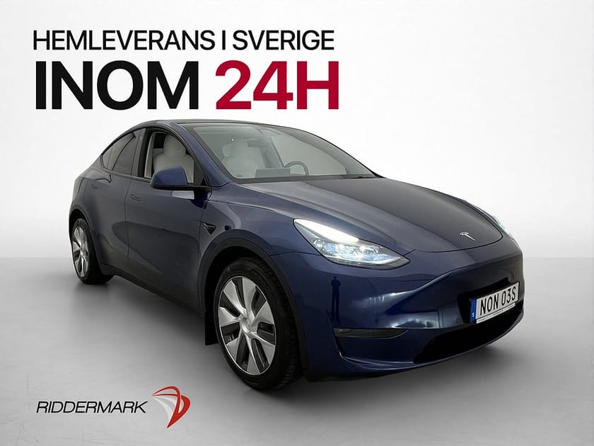 Bild 4 av Tesla Model Y Long Range AWD AP Drag Ljus-Interiör MOMS