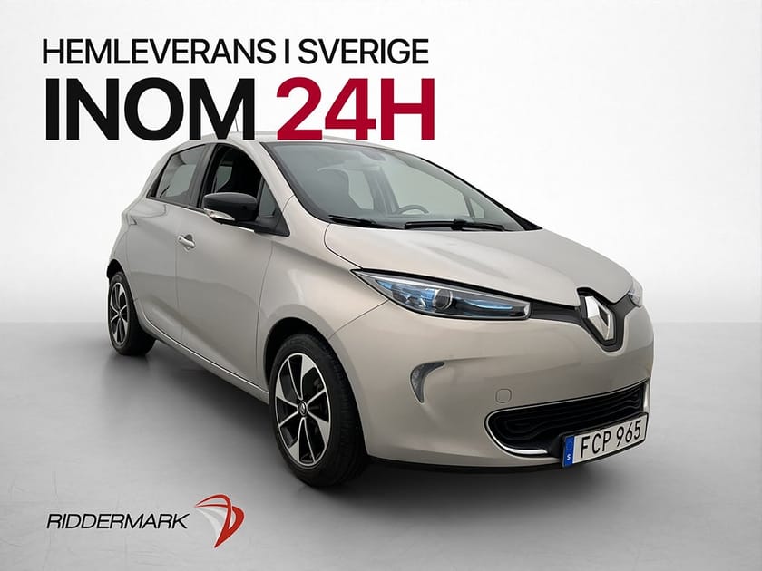 Bild 4 av Renault ZOE R90 41 kWh 92hk FRIKÖPT BATTERI Kamera Navi